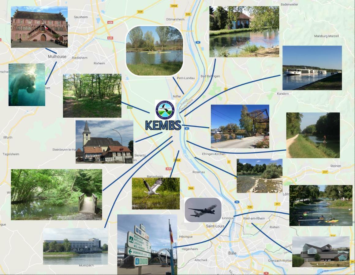 Camping Du Canal Kembs Экстерьер фото